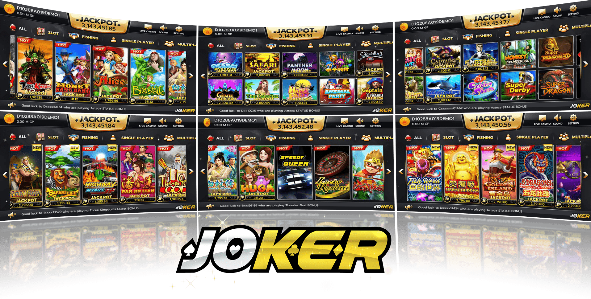 Trusted Official Dewi Toto Online Joker123 Slot Gambling Site